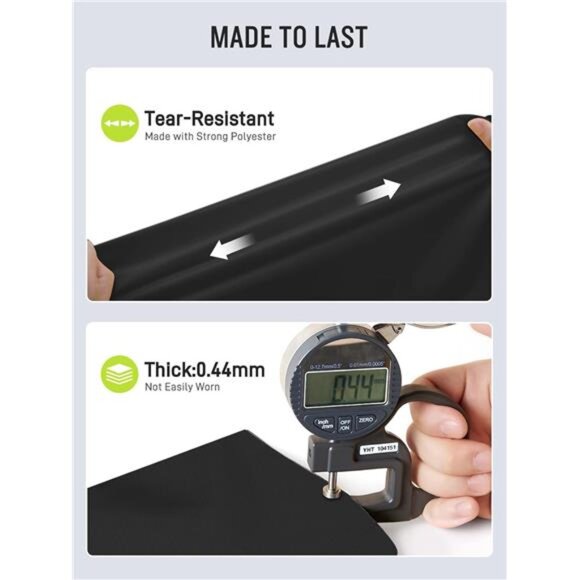 Hooded Rain Poncho Waterproof Raincoat Jacket for Men Women Adults - Picture 4 of 7